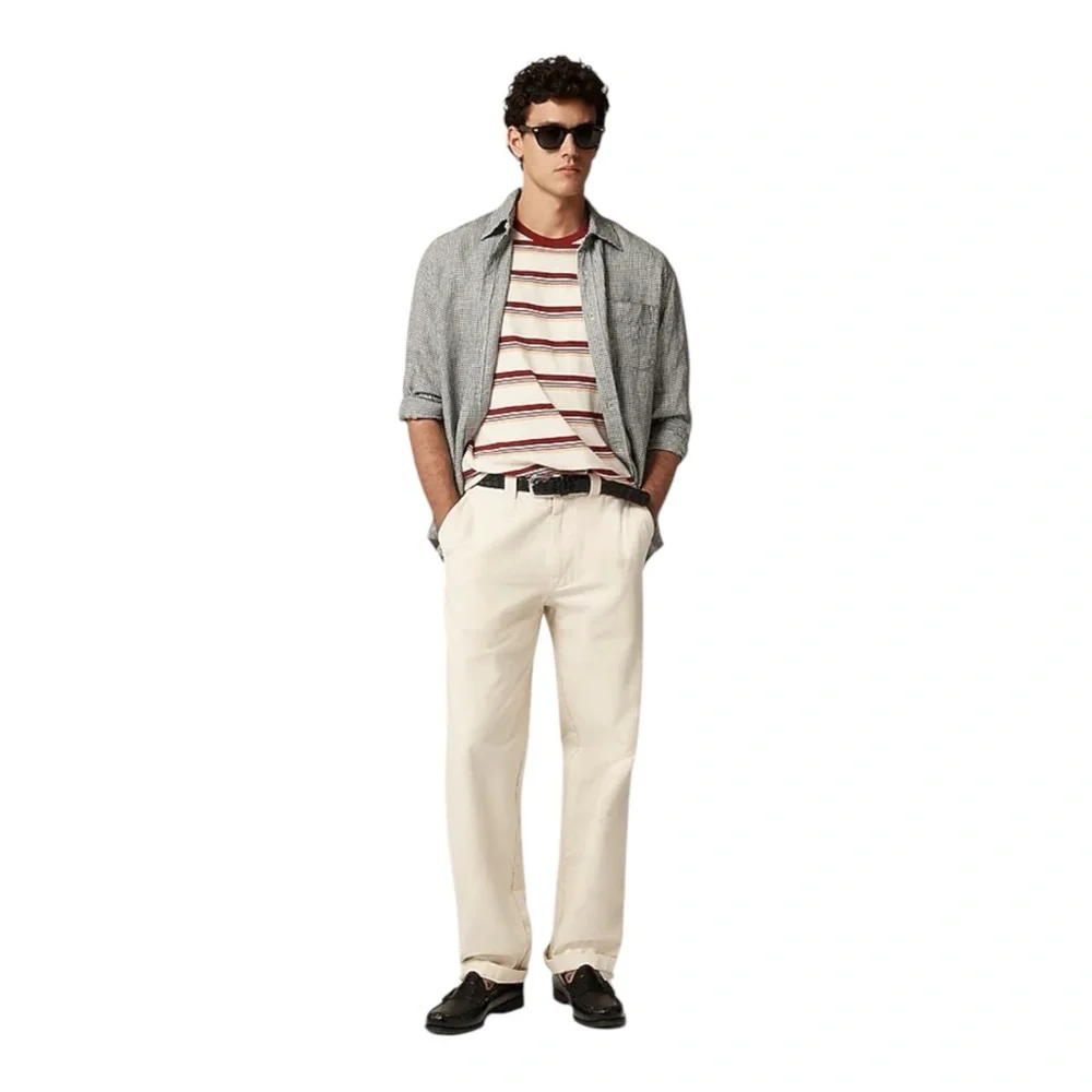 J. Crew Cream Chino Pants